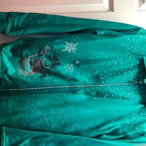 Christmas jacket and t shirt